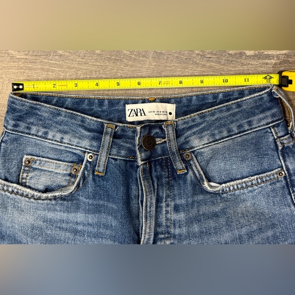 Zara / High Rise Blue Jeans / Women’s Size 0 / EUR 32. - Picture 7 of 13